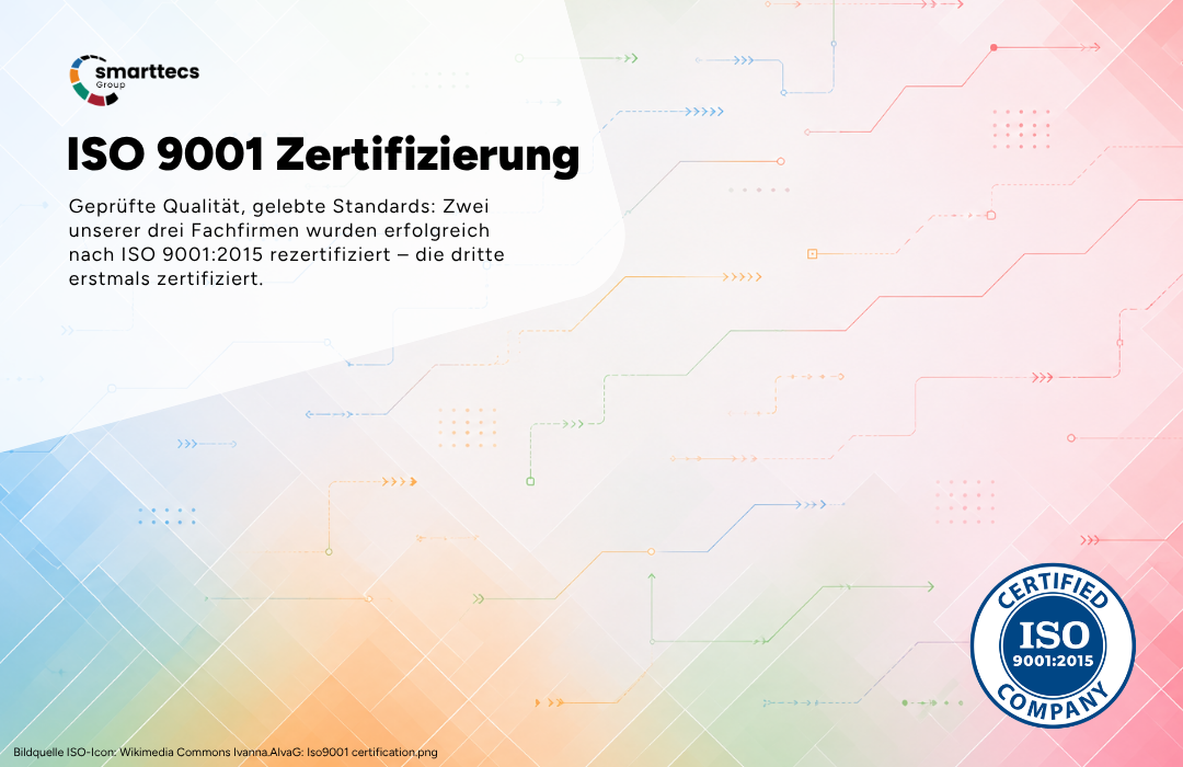 Webseite Post – ISO 9001 Rezertifizierung